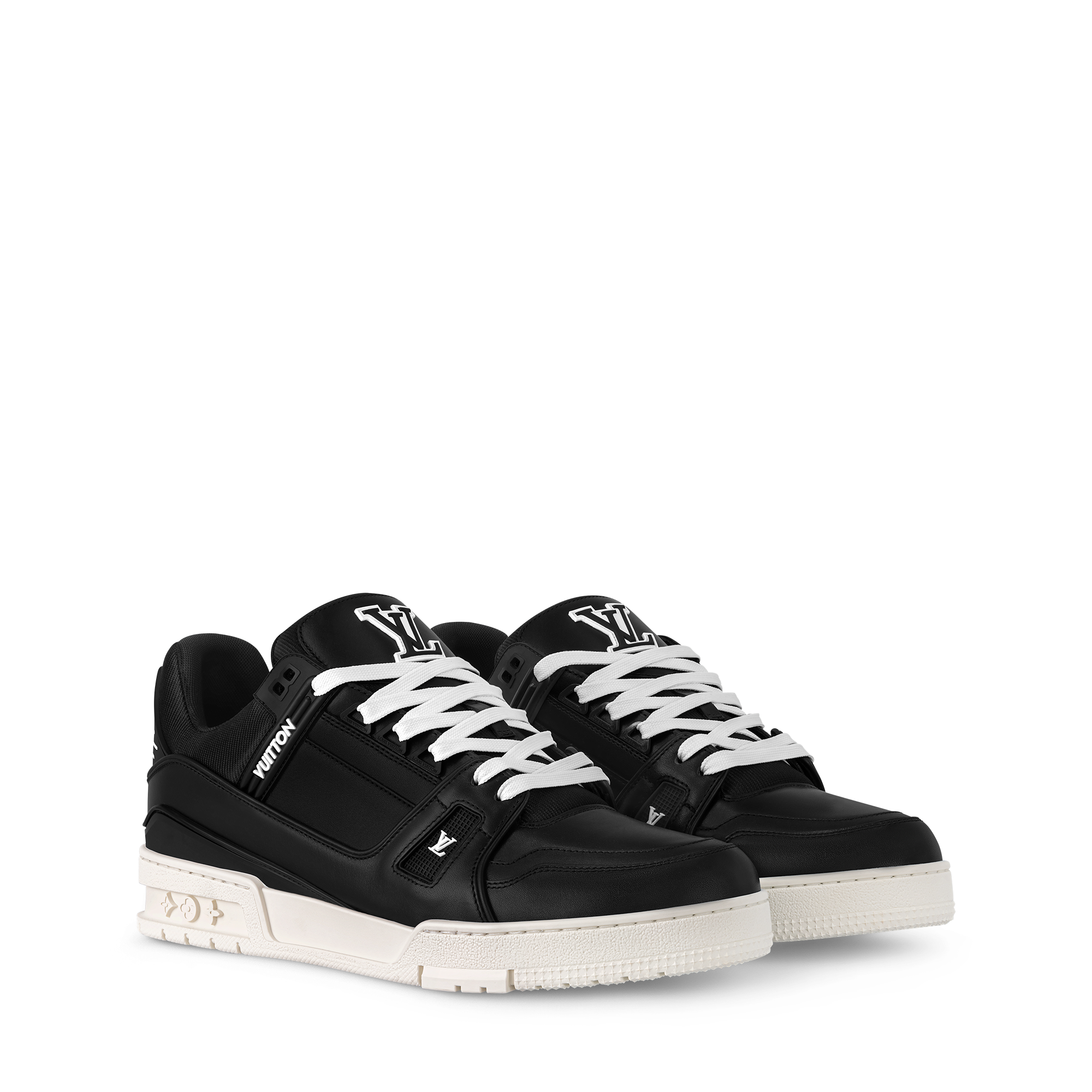 Louis Vuitton ブラック スニーカー LV トレイナー スニーカー ｜ルイ・ヴィトン 公式サイト - 1ACPSB